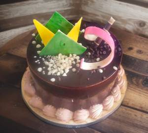 Chocolate Cake [500 grams]+Knife+Candle+Optional Tag