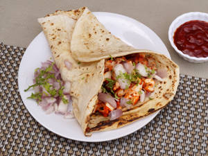 Chicken shawarma salad