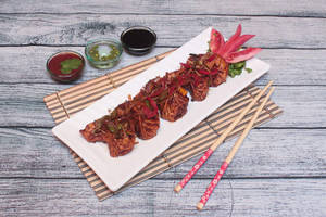 Pork Momos Chilly Dry