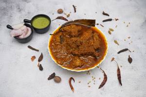 Chicken kasha (golabari style)