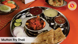 Mutton Fry Thali
