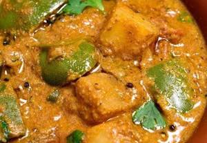 Aalu Capcicum Curry