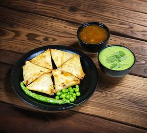 Jain Green Peas Samosa