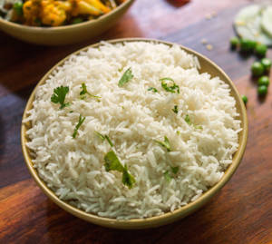 Steamed rice