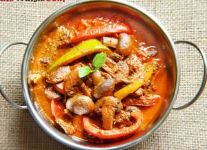 Mushroom Kadhai