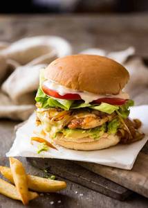 Pecan Chicken Burger