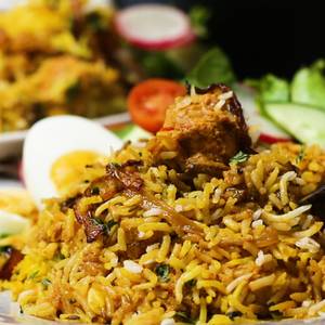 Spl. Chicken Tikka Biryani With Gravy