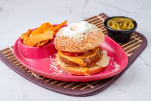Jain Zesty Jalapeno Cheese Burger