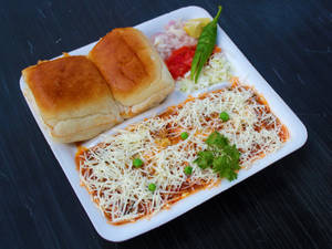 Special Cheese Butter Pav Bhaji