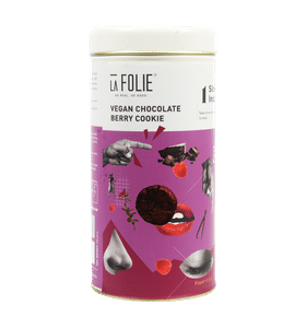 La Folie Vegan Chocolate Berry Cookie (140 gms)