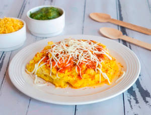 Schezwan Cheese Locho (120 Gm) With Sev