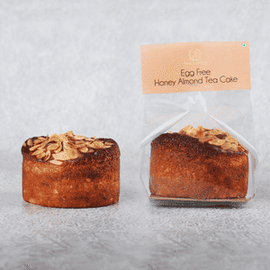 Honey Almond Cake Egg Free