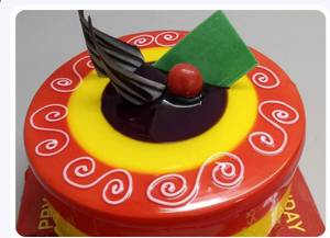 Eggless Vanilla Cake (500 Gm)