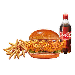 Bold Chicken Sandwich/Burger + Fries Combo-Medium