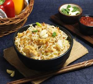 Chicken  Brunt Garlic Noodles