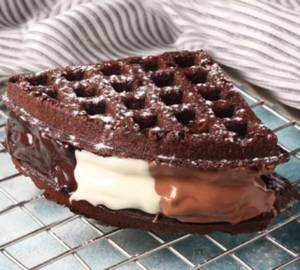 Triple Chocolate Waffle