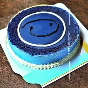 Blue barry cake