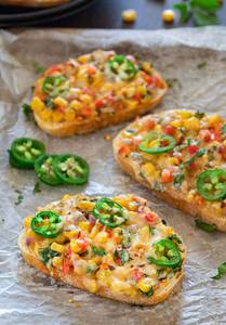 Cheese & Corn Toast