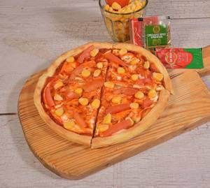 Tomato and corn pizza [9 inches]