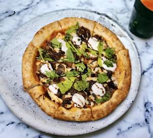 Shiitake Mushroom With Goat Cheese