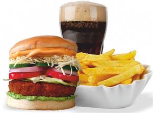 My Filler Cheese Burger + Reg. Fries + Cold Drink