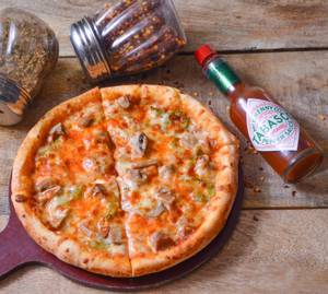 Cheese Mushroom Pizza