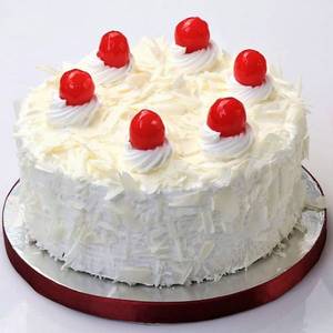 White Forest Cake