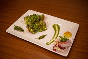 Creamy Pesto Paneer Tikka