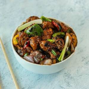Stir Fried Chicken Black Bean Sauce