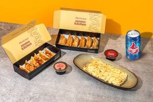 Veg MoCombo (3 Veg Momos & Sauces with 1 Free Beverage)