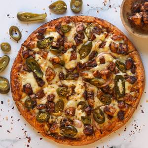 Spicy Bbq Chicken Pizza