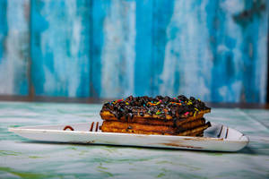 Dark Chocolate Waffle