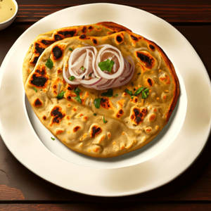 Stuffed Onion Parantha