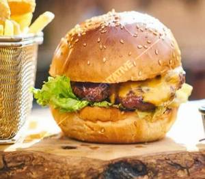 Chicken Masala Burger