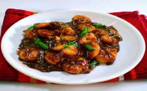 Prawns Chilli Masala Dry