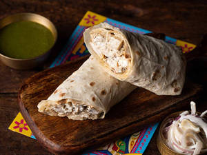 Vegan Chaap Malai Roll