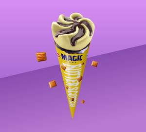 Butterscotch Ice Cream Cone [120 Ml]