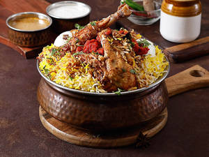 Chicken Handi Biryani [Serves 2]