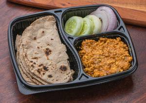 Chicken Keema & Roti Meal - 55g Protein Meal