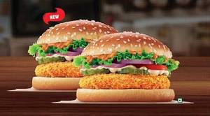 Crispy Veg Cheese Burger ( 2 Pcs)