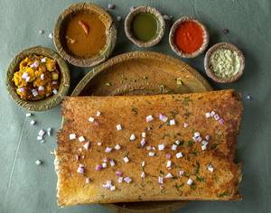 Irruli Masala Rava Dosai