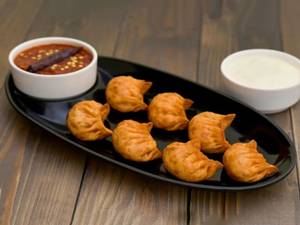 Veg Momo Fried [8 Pieces]