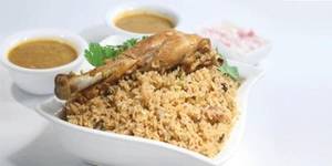 Chicken Empty Biriyani+half varuval