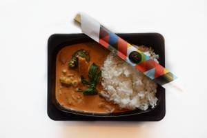 Thai Green Curry Rice Box - Chicken 