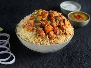 Paneer biryani