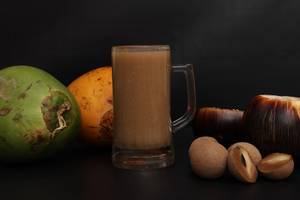 Tender Coconut Chikoo Juice [750 Ml]