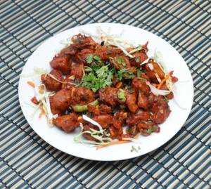 Mushroom manchurian Chilli 65