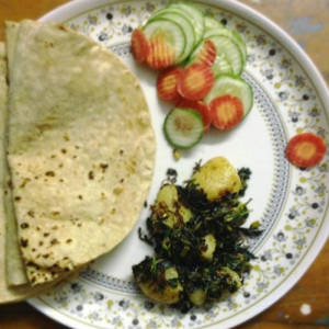 Aloo Mehti +3 Chapti