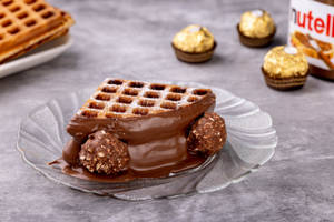 Nutella Ferrero Rocher Waffle