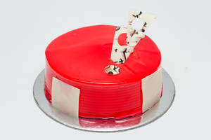 Eggless Strawberry Squash Cake (700 gms)